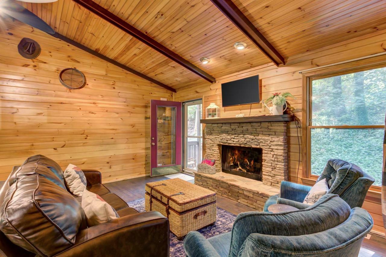 Coffee Creek Cabin Sautee Nacoochee Exterior photo