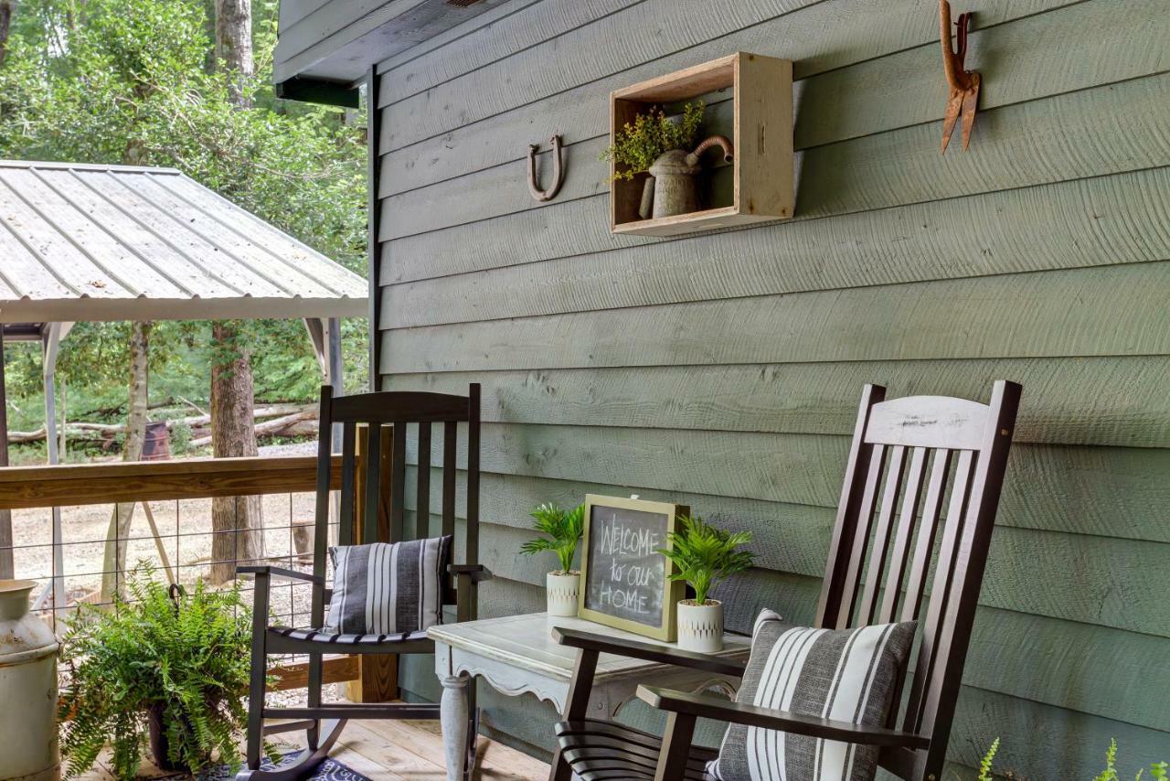 Coffee Creek Cabin Sautee Nacoochee Exterior photo