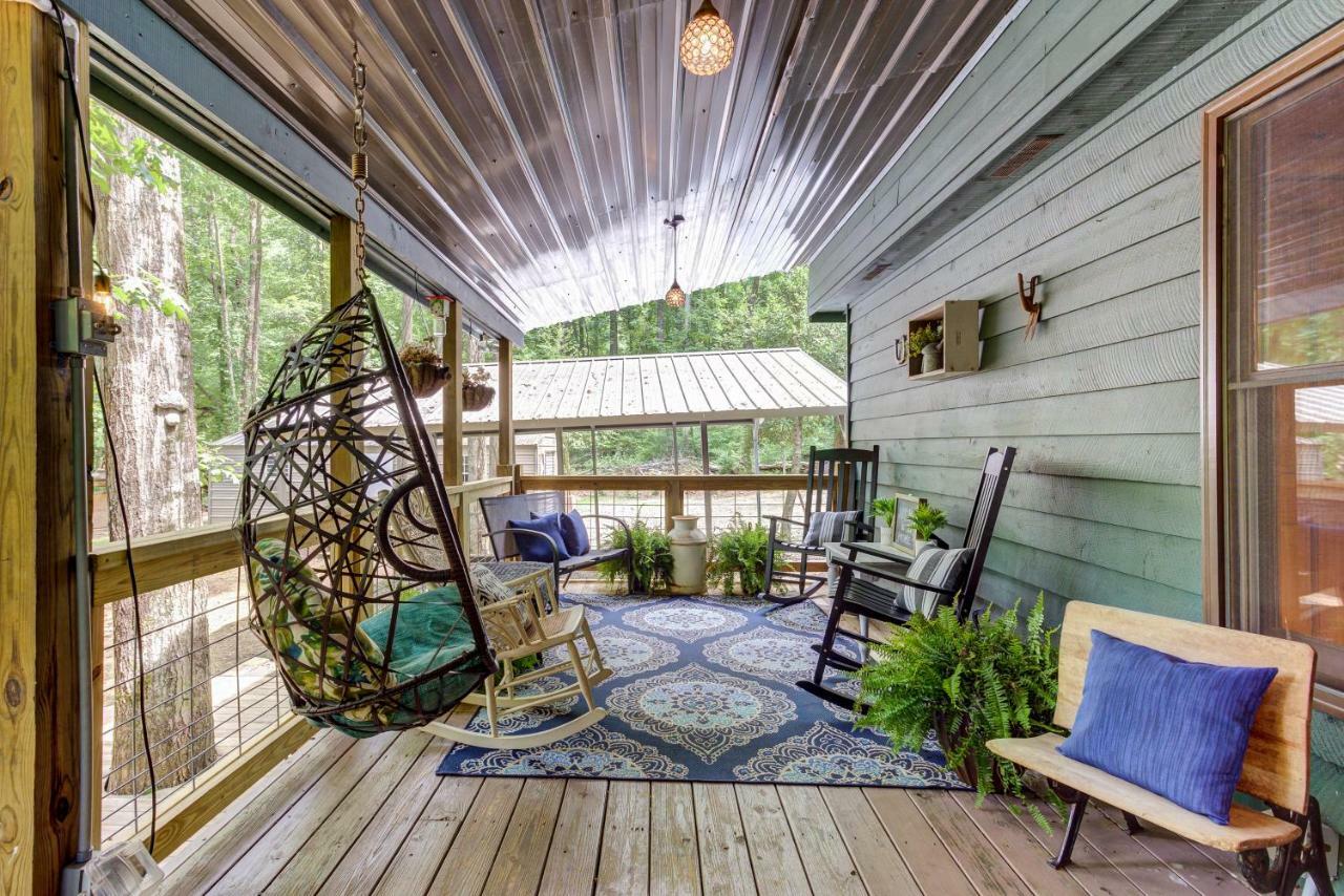Coffee Creek Cabin Sautee Nacoochee Exterior photo