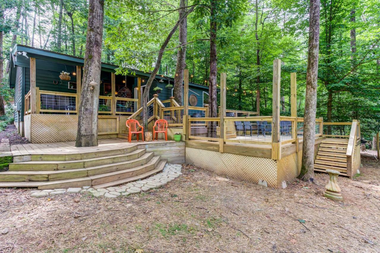 Coffee Creek Cabin Sautee Nacoochee Exterior photo